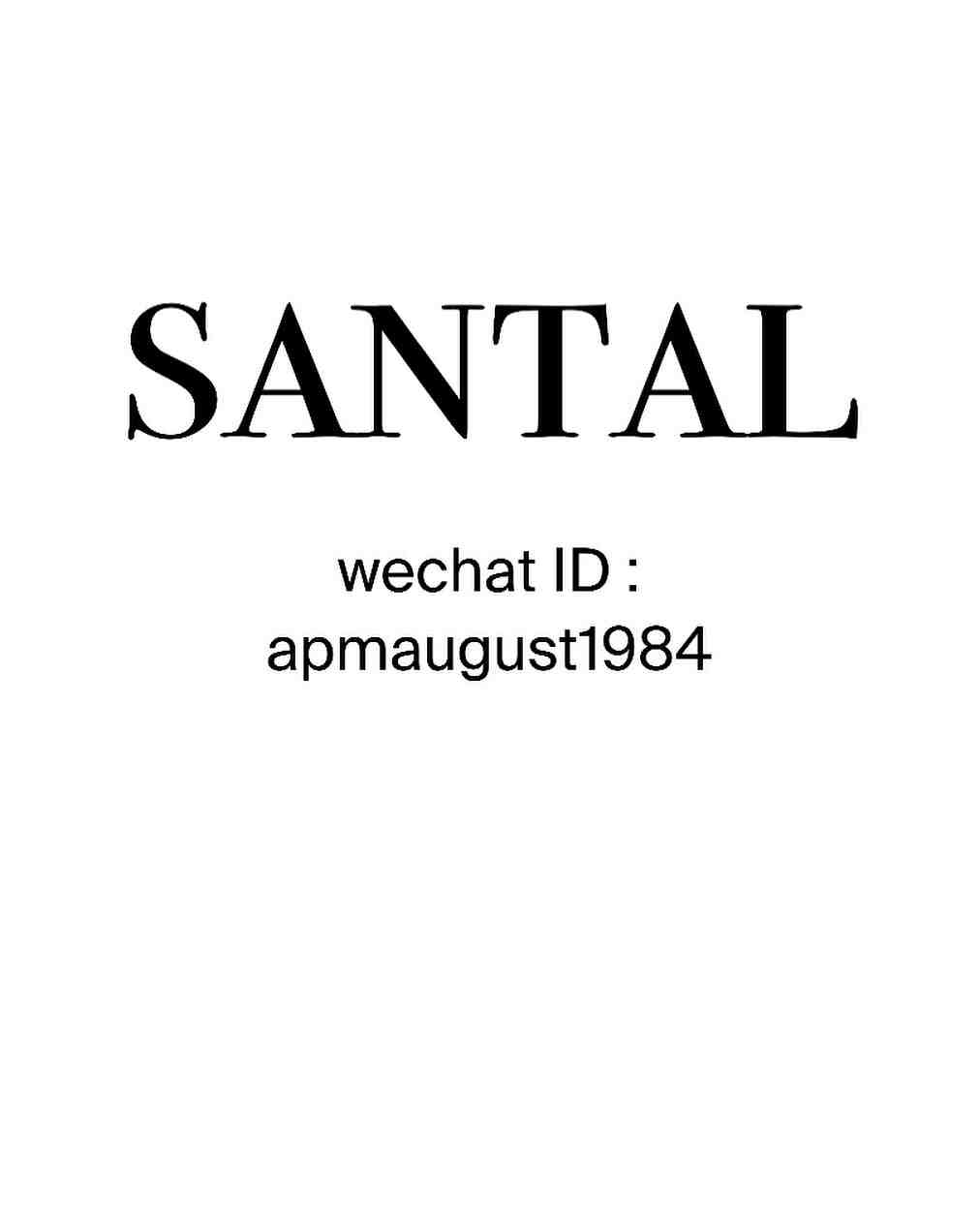 SANTAL-APMPLACE apmplace 档口微信二维码及货源实拍