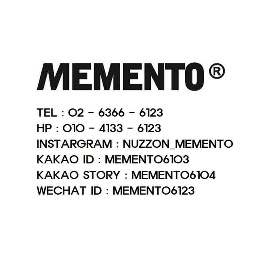 MEMENTO男装 – Nu 6F 307.308