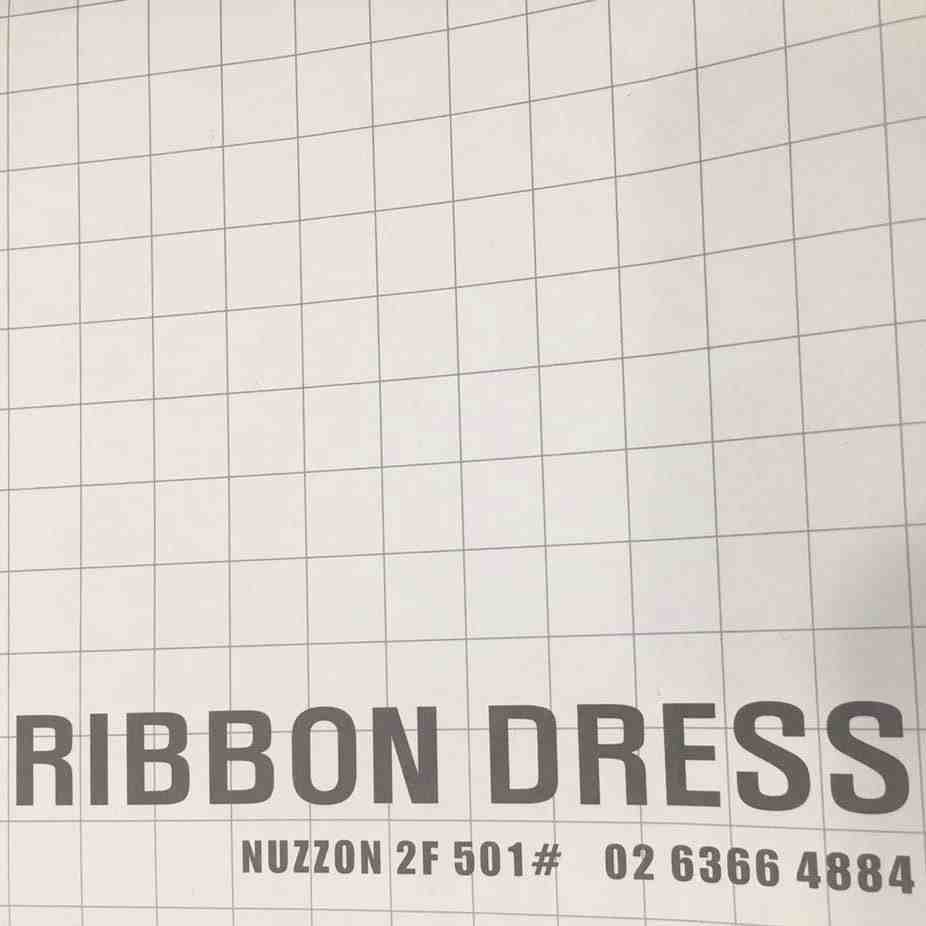 RIBBON DRESS – Nu 2F 501