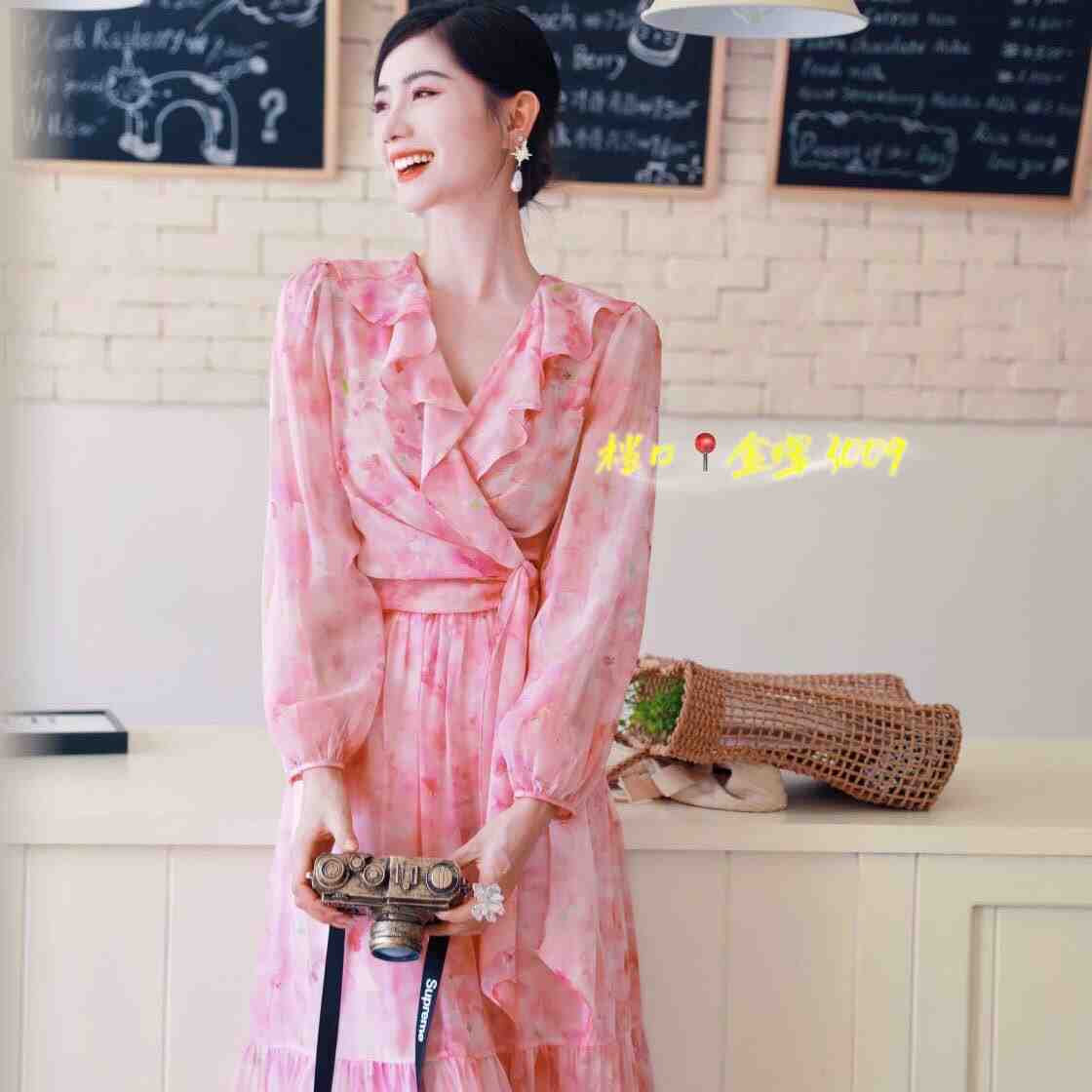 Rs睿裳ruishang-金晖3009 1 档口微信二维码及货源实拍