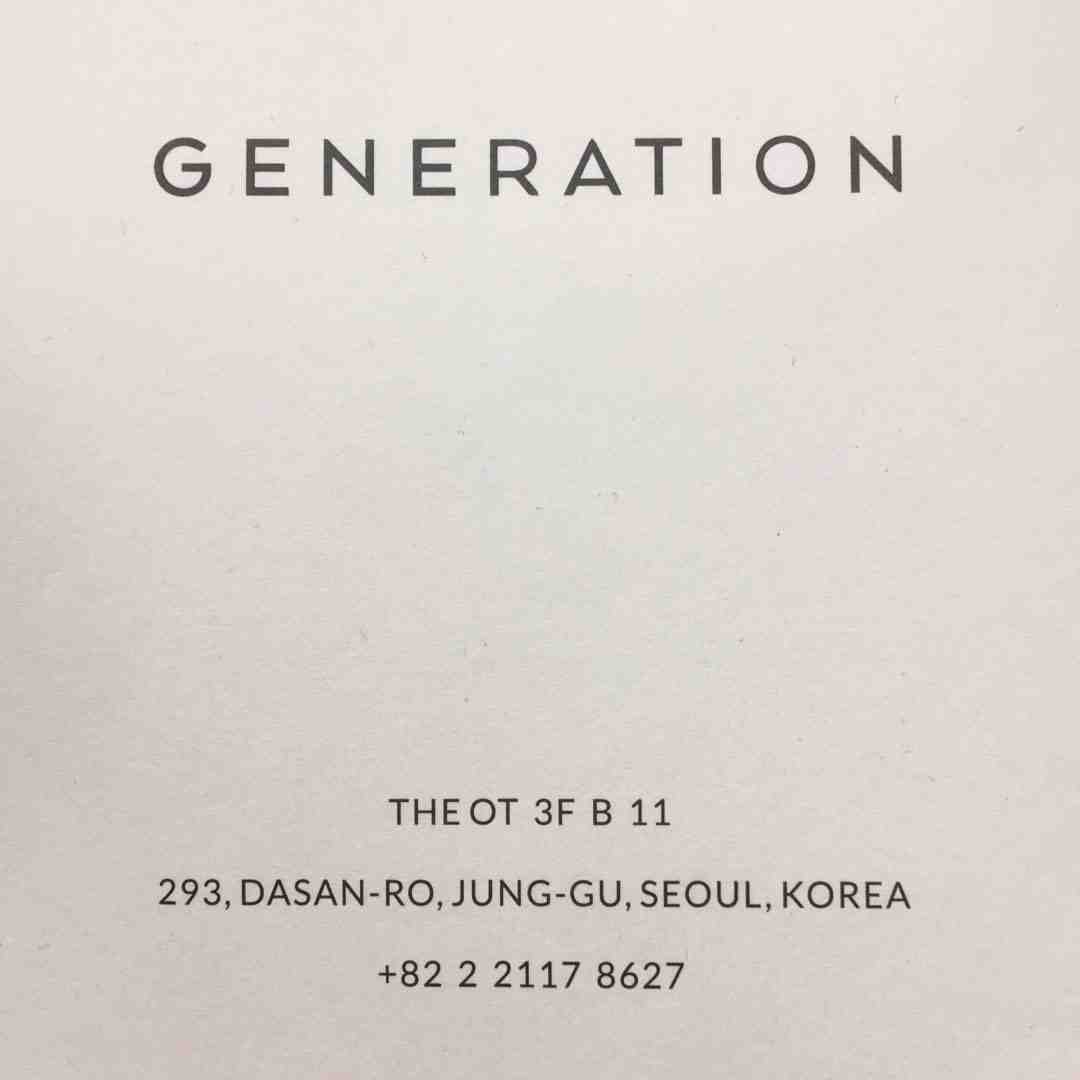 GENERATION-THE OT 3B11
