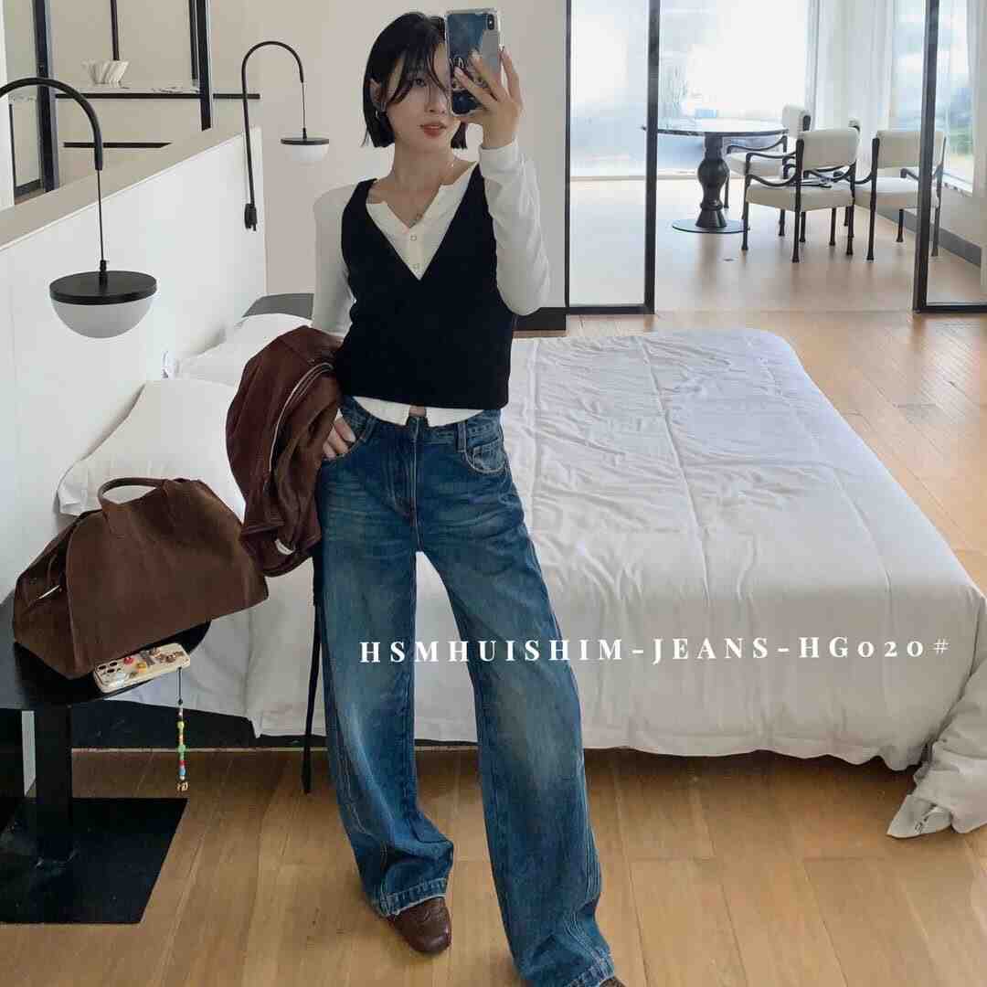 HSM汇時銘牛仔-7F D53A 十三行服装批发市场 档口微信二维码及货源实拍