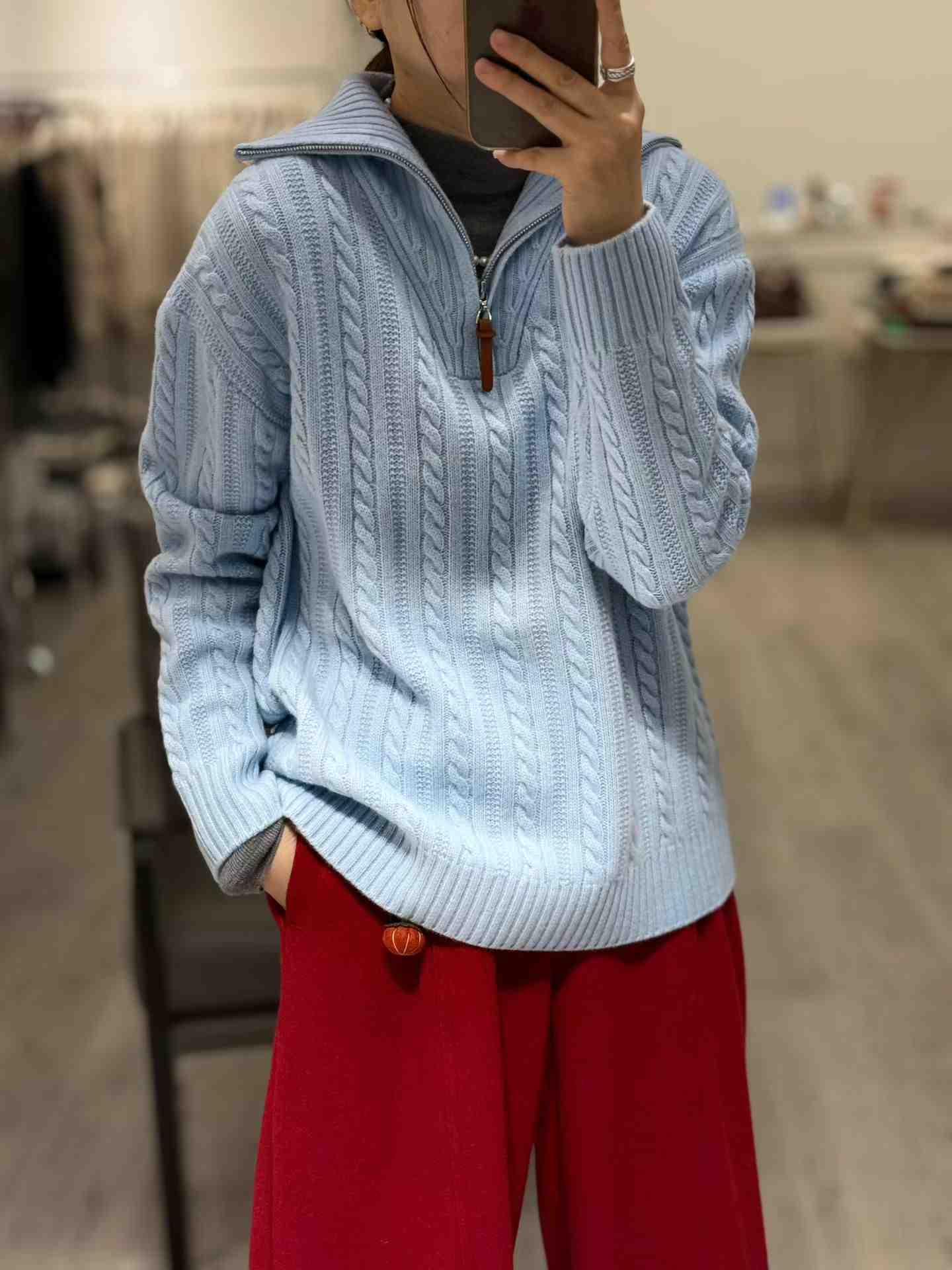 侍易羊绒-濮院时装城4288 产品图