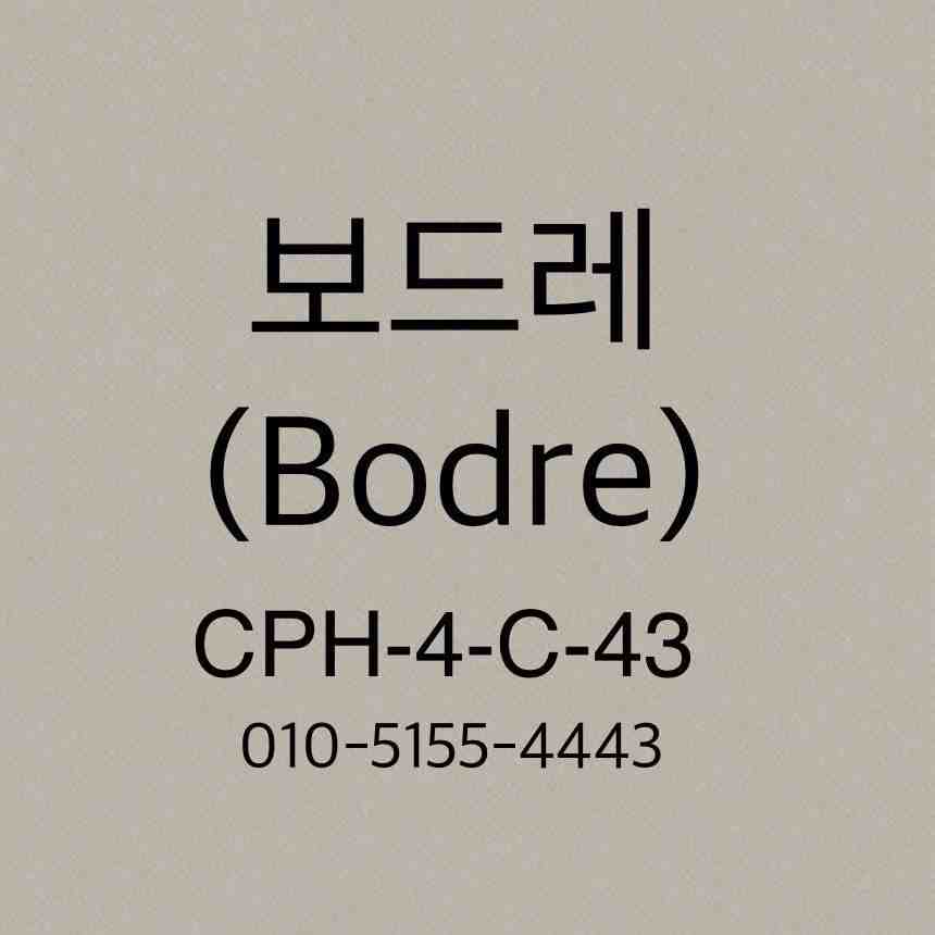 Bodre(보드레)-CPH 4C43 产品图